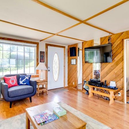 Happy Camp Beachfront Cabin Netarts Extérieur photo