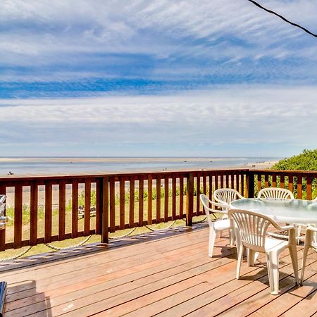 Happy Camp Beachfront Cabin Netarts Extérieur photo